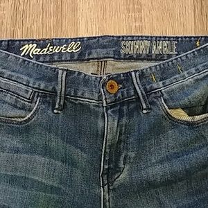 Madewell Skinny Ankle Jeans
